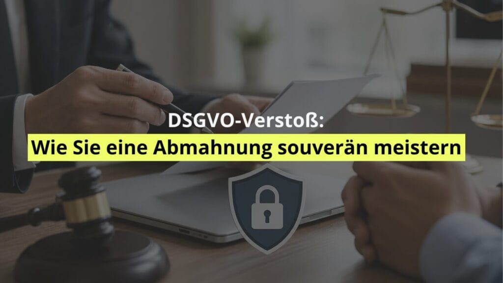 DSGVO-Verstoß und Abmahnung im Büro